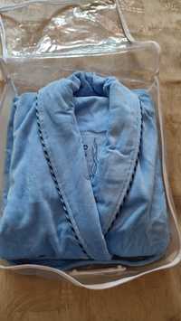 Набор халат и 2 полотенца, размер 44-50,Турция, новое