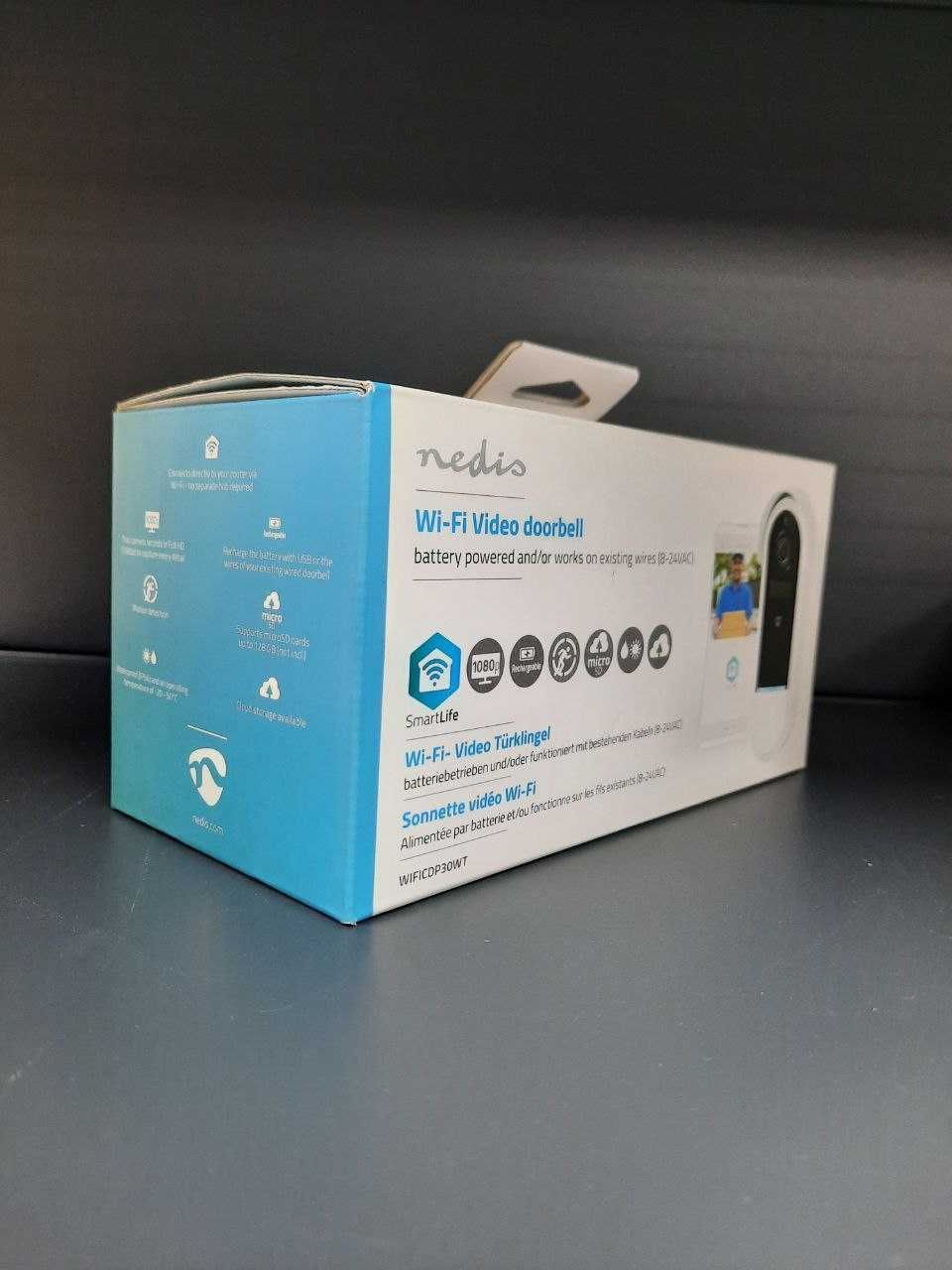 Nedis Smartlife WIFICDP30WT Video Door Intercom - Cod 75760