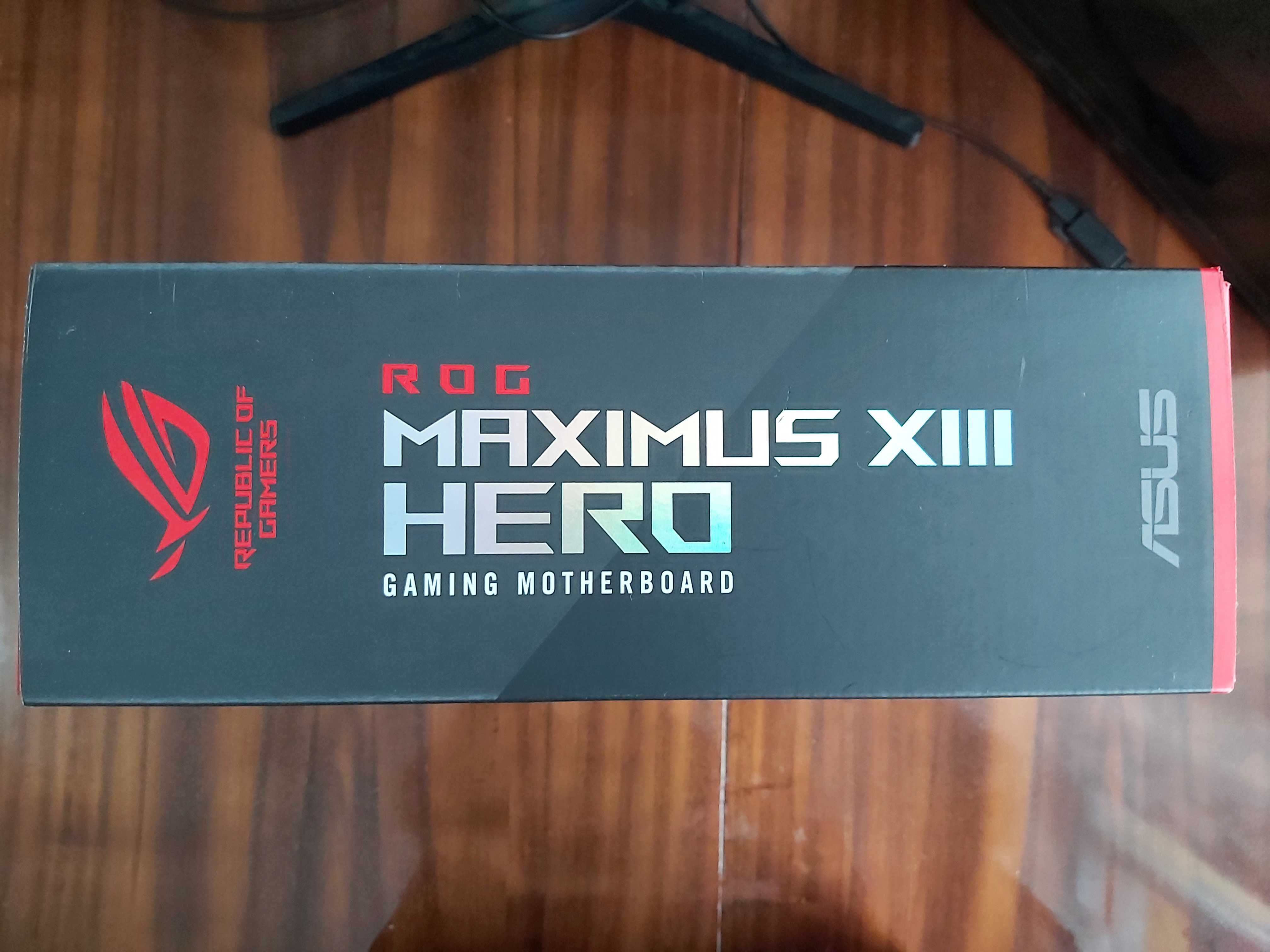 Мат. плата ASUS ROG MAXIMUS XIII HERO, intel z590, lga 1200, ddr4