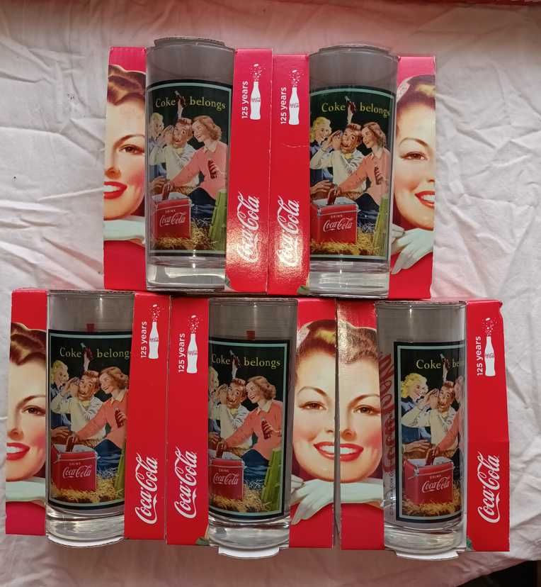 Кока Кола (coca cola) ретро чаши