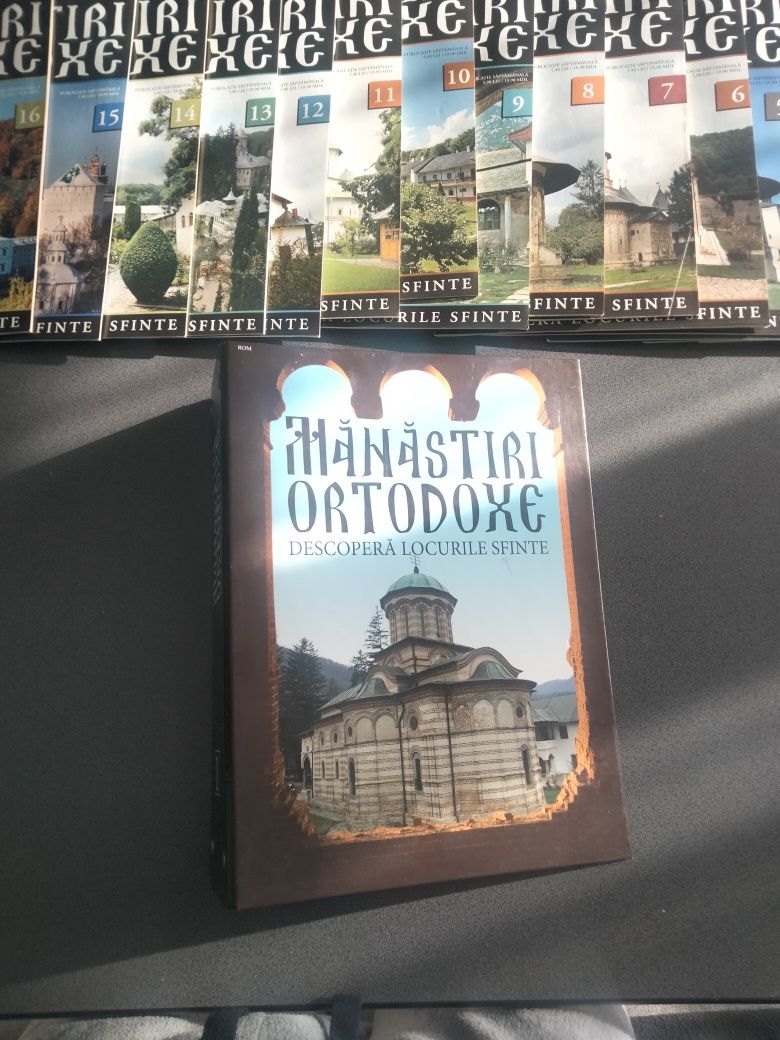 Reviste mănăstiri ortodoxe Deagostini 1-16