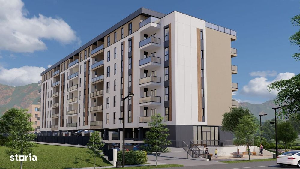 PROIECT NOU – BLOC dispus pe P+5E+ER, apartamente cu 1, 2 si 3 camere