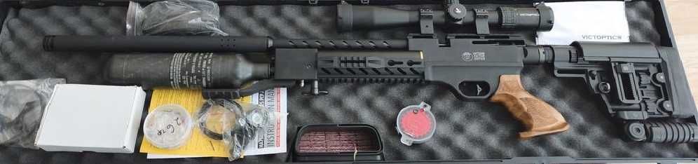 Пушка въздушна PCP Hatsan Factor Sniper S, 6.35mm - cal .25