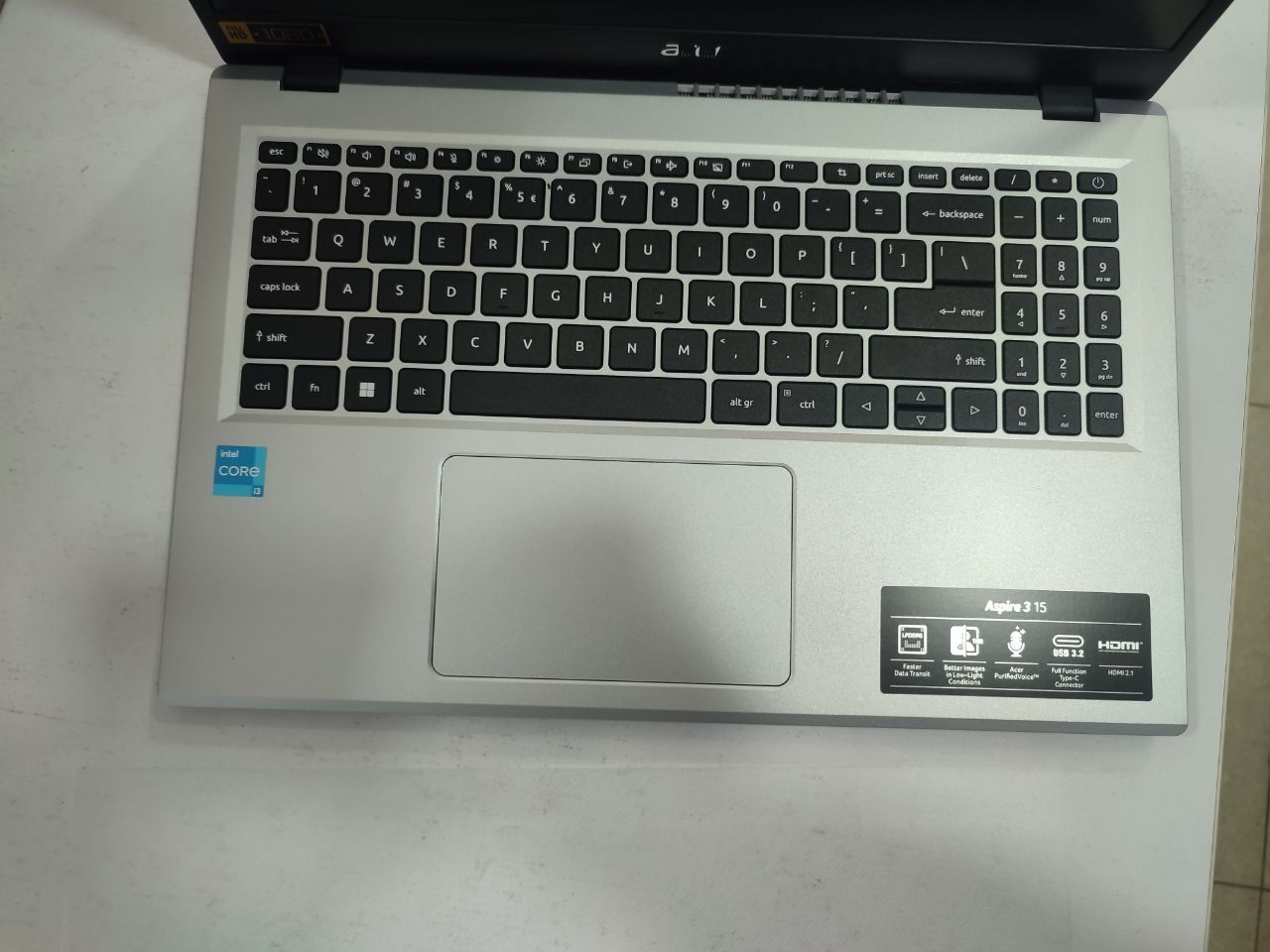 Acer core i3 13 avlod yangi noutbuk