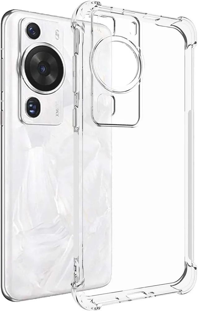Прозрачен Силиконов Удароустойчив Кейс за Huawei P50 Pro P60 Nova 11
