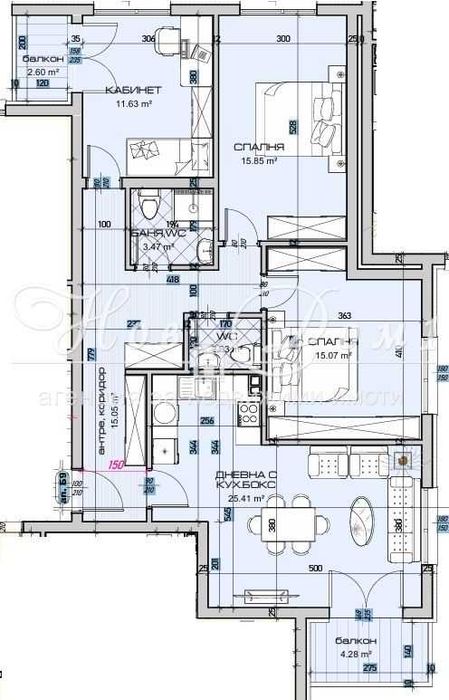 Прекрасен дом/ 4 Стаи / Тухла / НС / Парко Място/