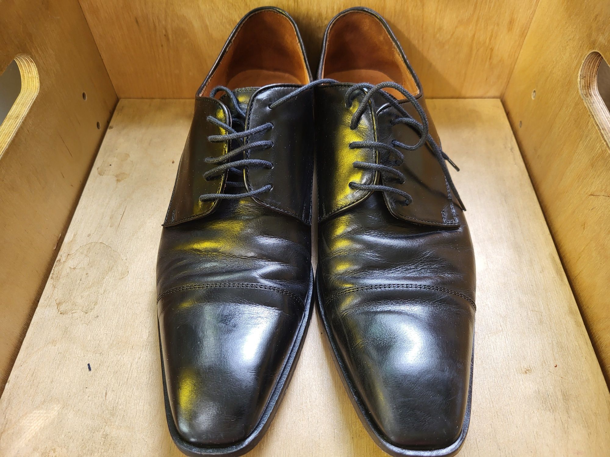 Pantofi din piele Massimo Matteo măsura 9M made in Italy