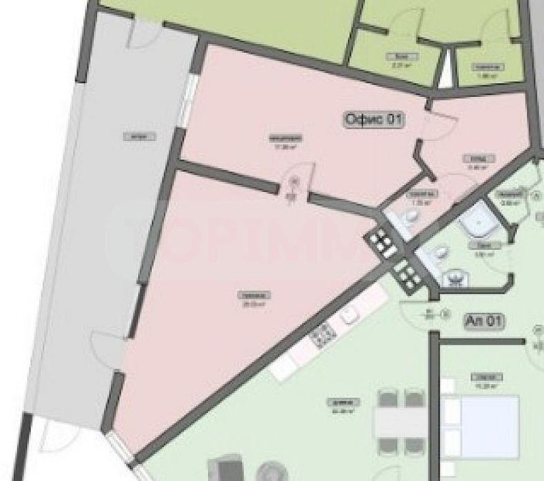 Продава се Офис в Варна, Аспарухово - 66 кв.м за 1200 €/кв.м - Снимка #4