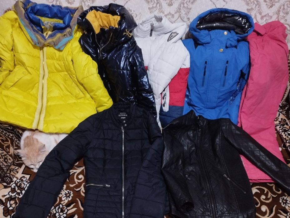 Верхняя одежда для девочек 11-14 лет пакетом