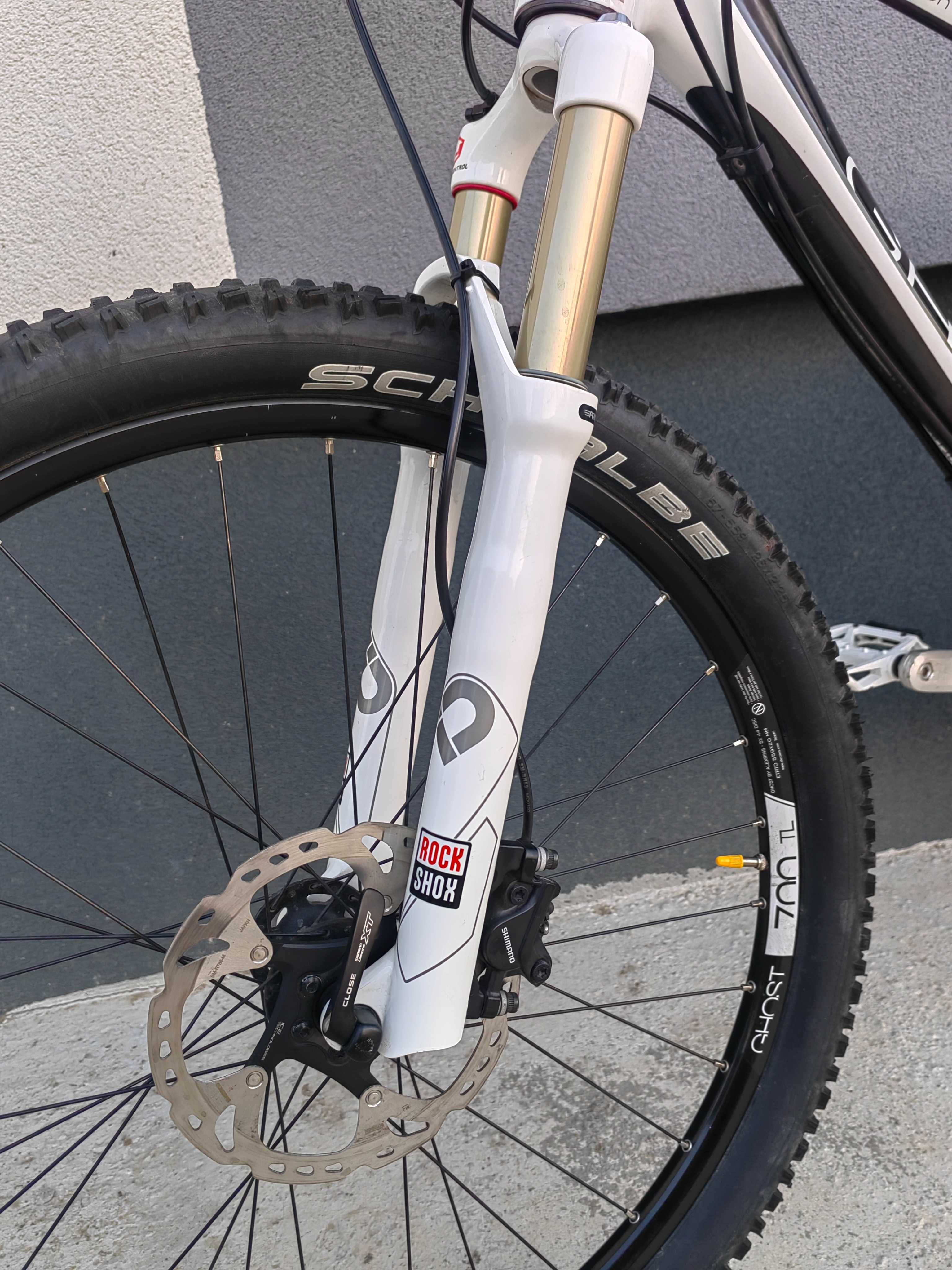 26" Ghost, карбон, XL размер, планински мек велосипед