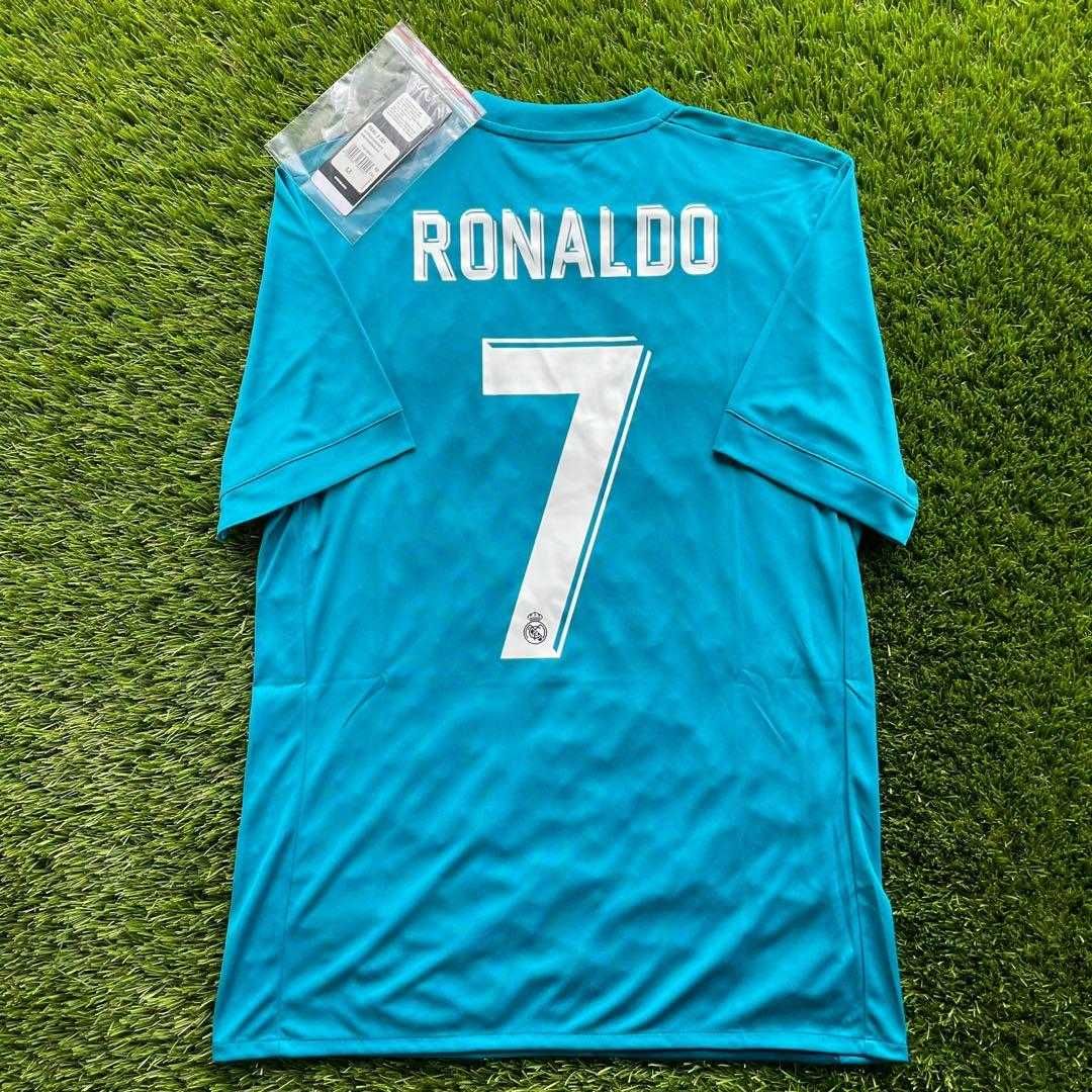 Tricou fotbal Adidas Real Madrid 2017/18 third - RONALDO 7