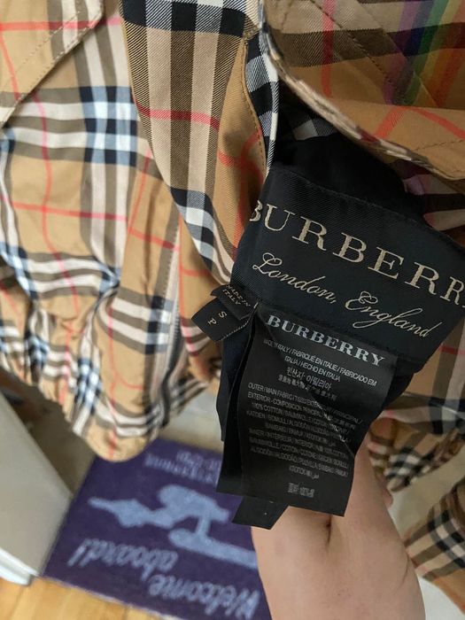 Яке Burberry London Harrington Rainbow Reversible S