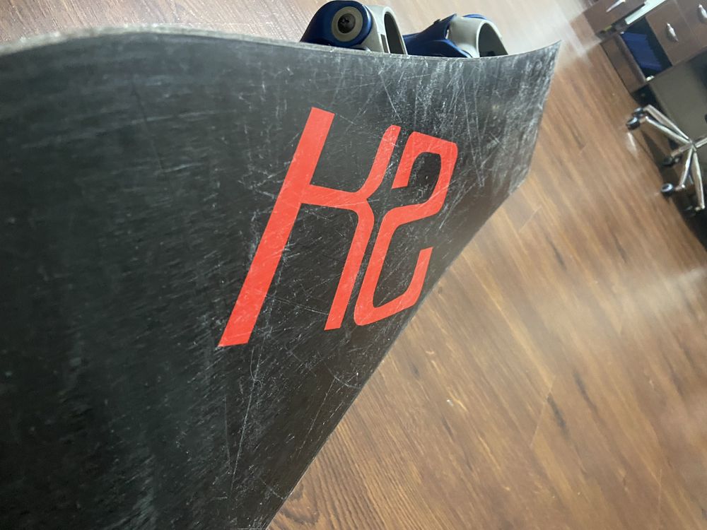 Сноуборд K2 fuse и крепления salomon