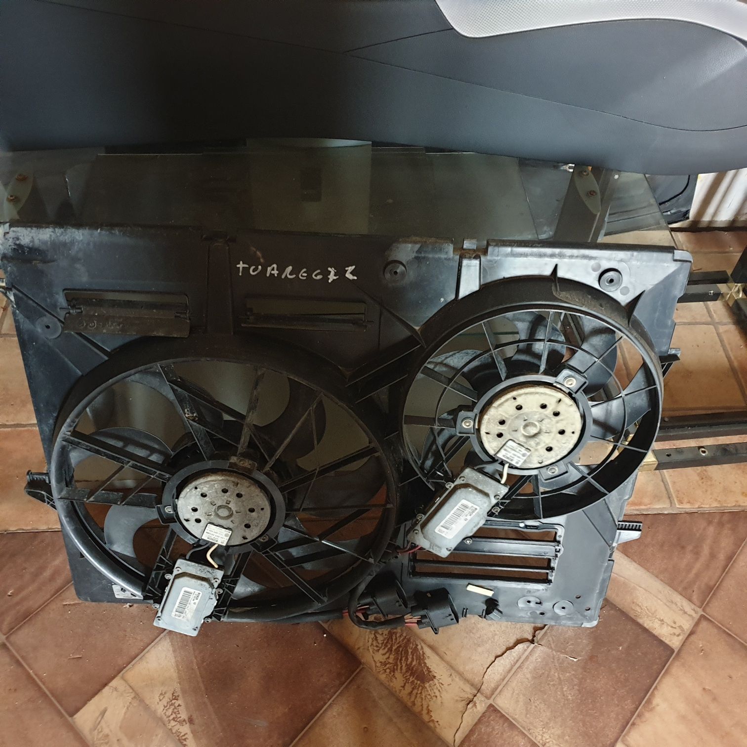 Electroventilator vw Touareg 2.5 2005  Cod motor BAC