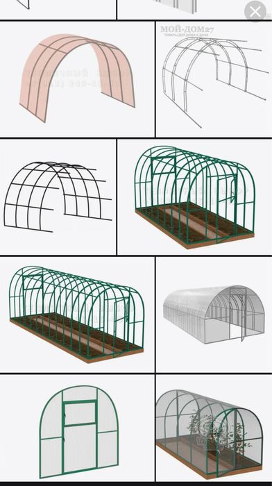 Трубогиб. Услуги трубогиба. Круглая, профтруба дуги. Теплицы