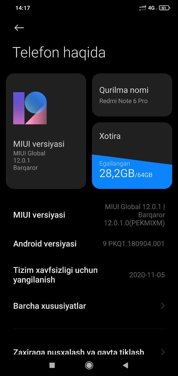 Redmi note 6 pro