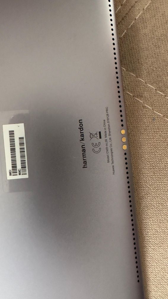 Tableta HUAWEI Mediapad M5, 10.8", 64GB, 4GB RAM, Wi-Fi + 4G, DEFECTA