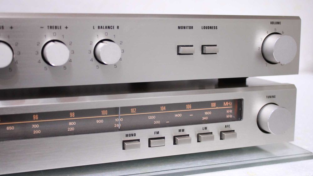 Statie+Tuner Dual,2x35W,slim,Germania(1980).