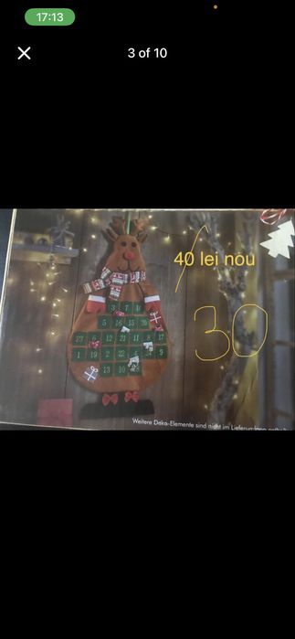 Calendar advent de perete