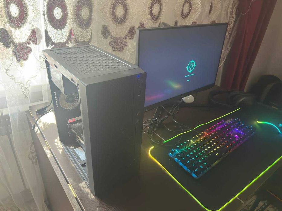 Продам бюджетный игровой компьютер core i5+GT1030 + SSD