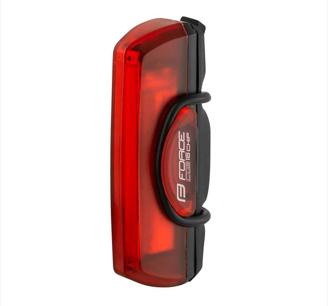 Задна LED стоп светлина за велосипед FORCE COB, 29 Lum, 16 Led, USB