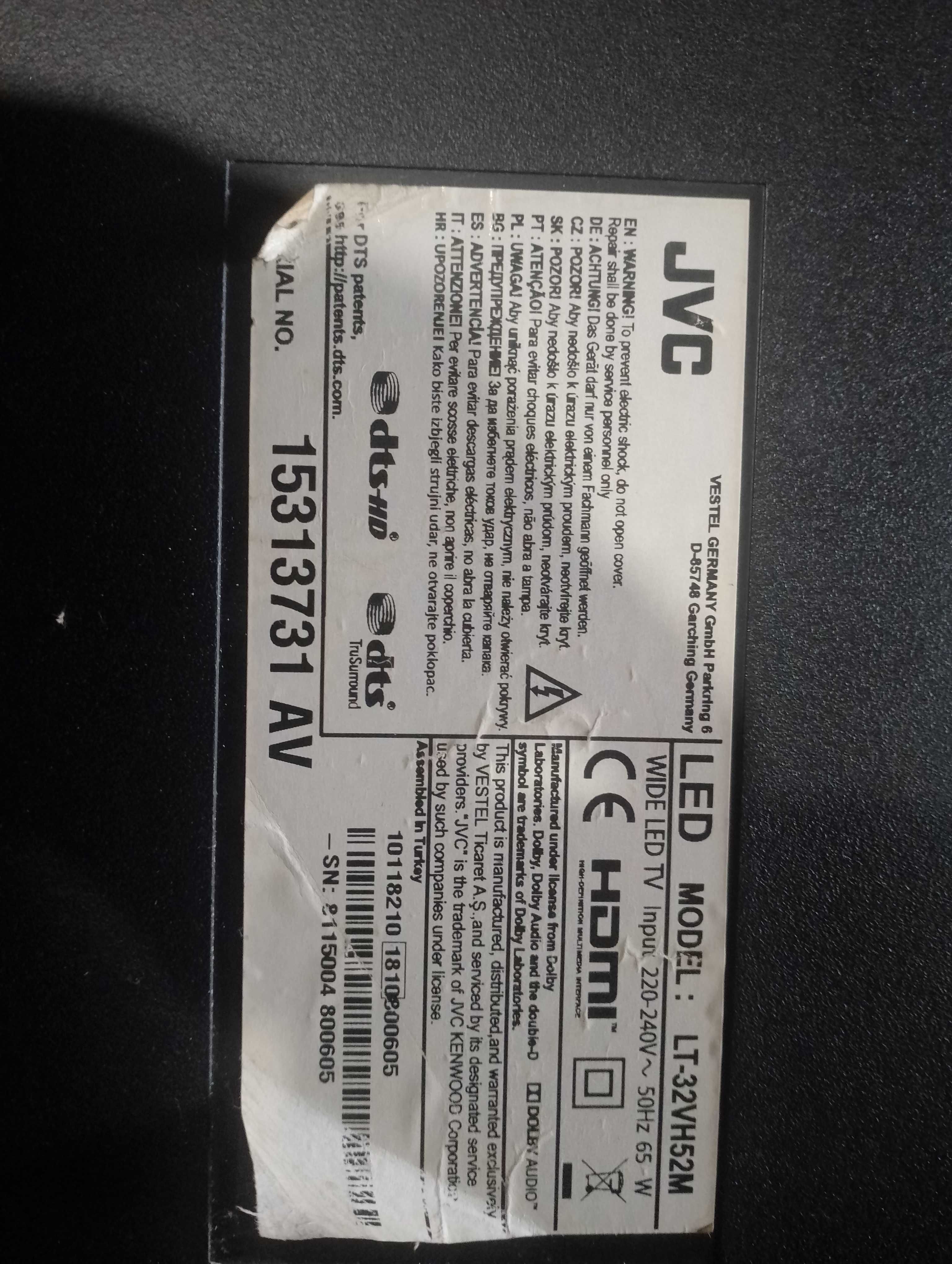Телевизор смарт jvc 32 инча