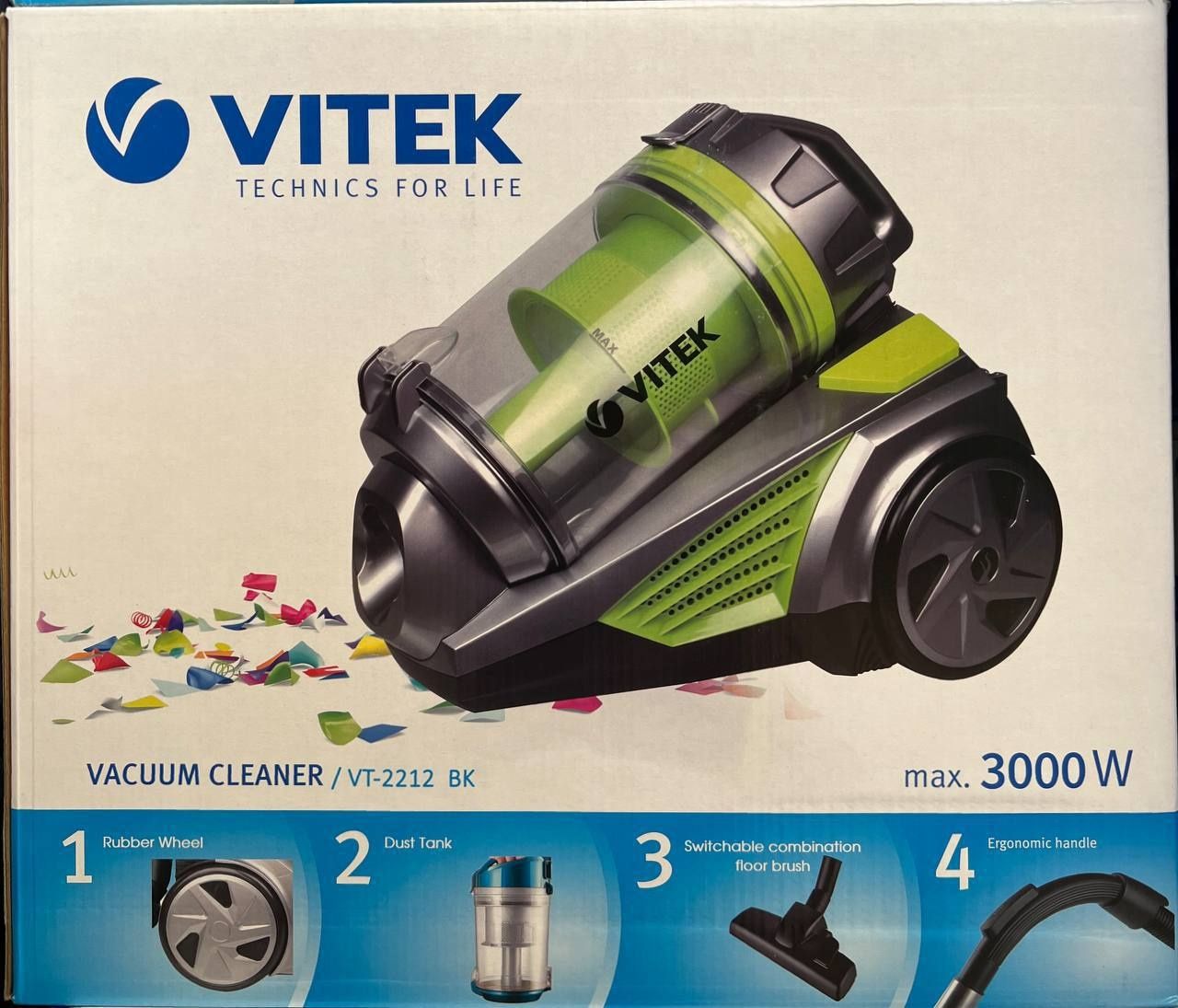 Топ Продаж!3000 wat Пылесос плисос
Vitek plisos plesos chang yutgich