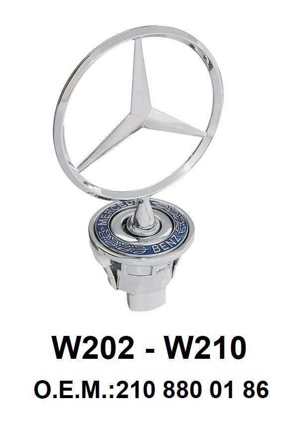 Метална Емблема Mercedes Benz (Мерник) - 250388