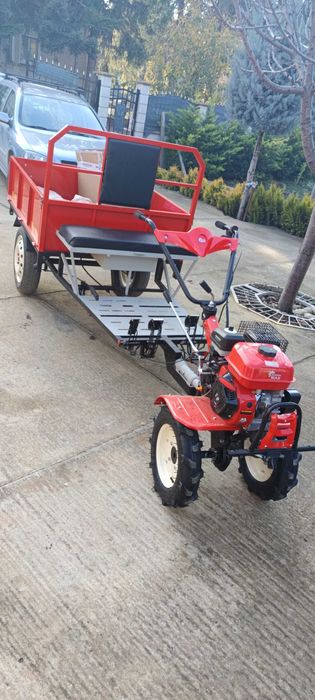 Мотофреза с ремарке