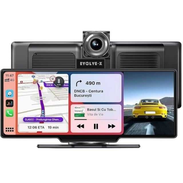 Navigatie Auto UNIVERSALA MARE 2 CAMERE INCLUSE Display de 10.26 inch