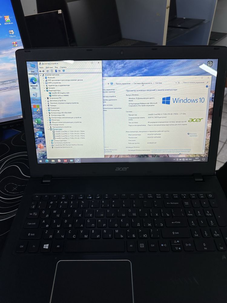 Гарантия Acer Core i3-7130/ОЗУ-8ГБ/ССД-256ГБ/1ТБ/GeForce 940MX