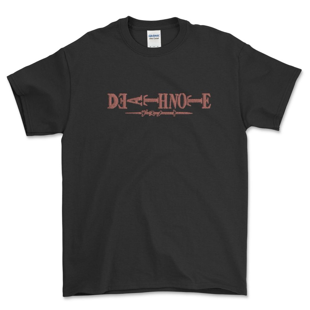 Tricou Brodat Death Note Logo