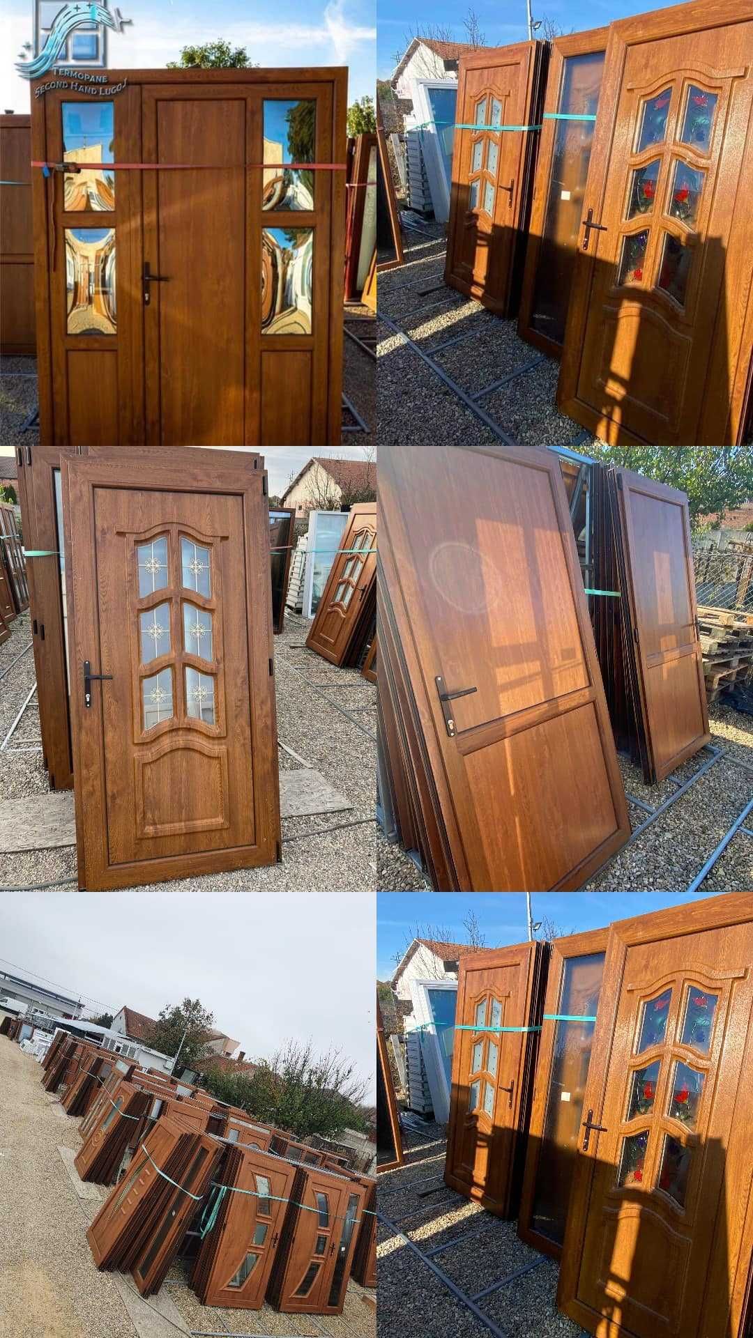 termopane usi duble stejar noi de la 1850lei