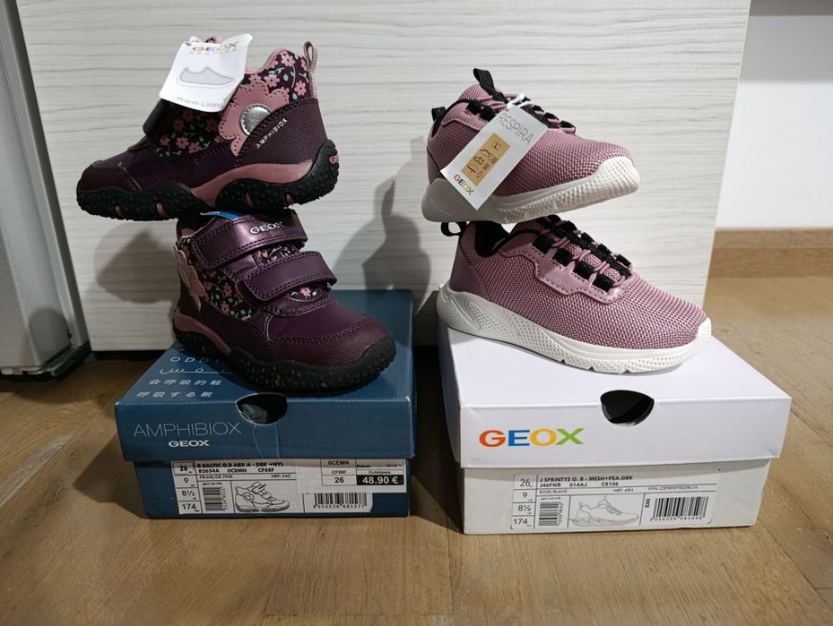 Ghete geox si adidasi geox marimiea 26