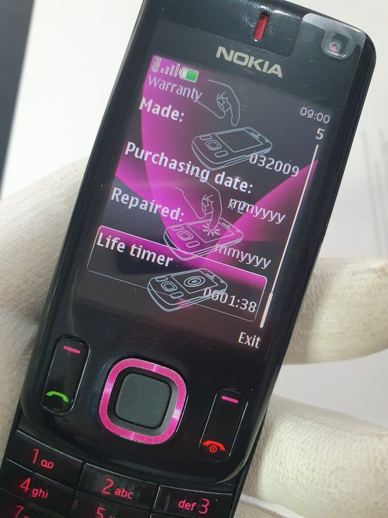 Nokia 6600 Slide Black/Pink Excelent Original!