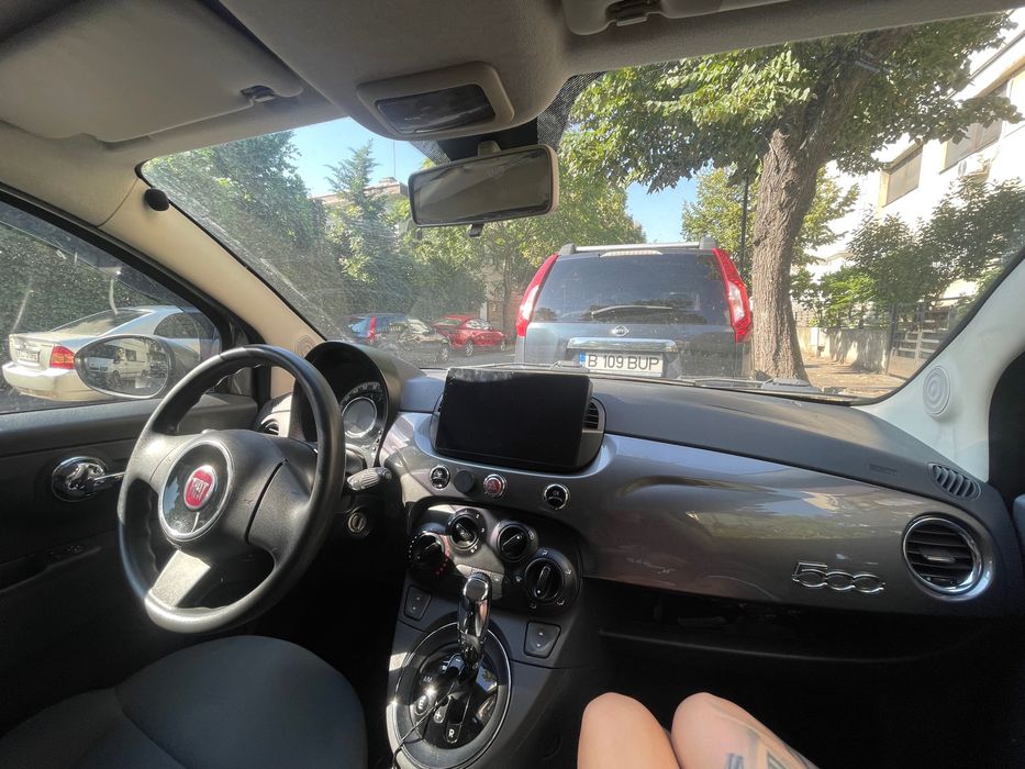 Fiat 500-1.2 Benzina,2009,automata,navigatie+camera spate