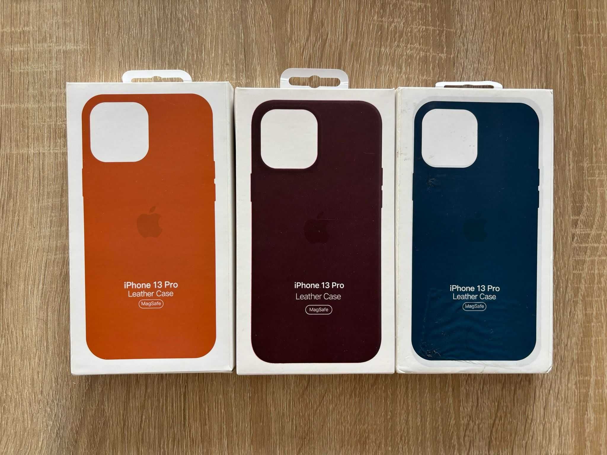 Husa de Piele cu MagSafe pentru iPhone 13 Pro