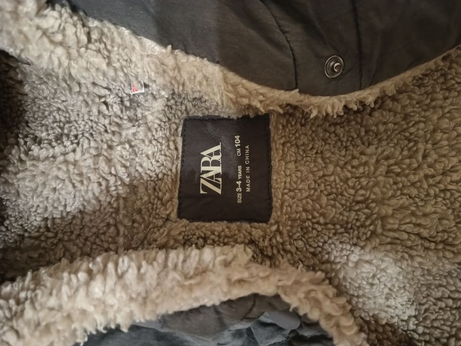 Zara зимно яке 104см