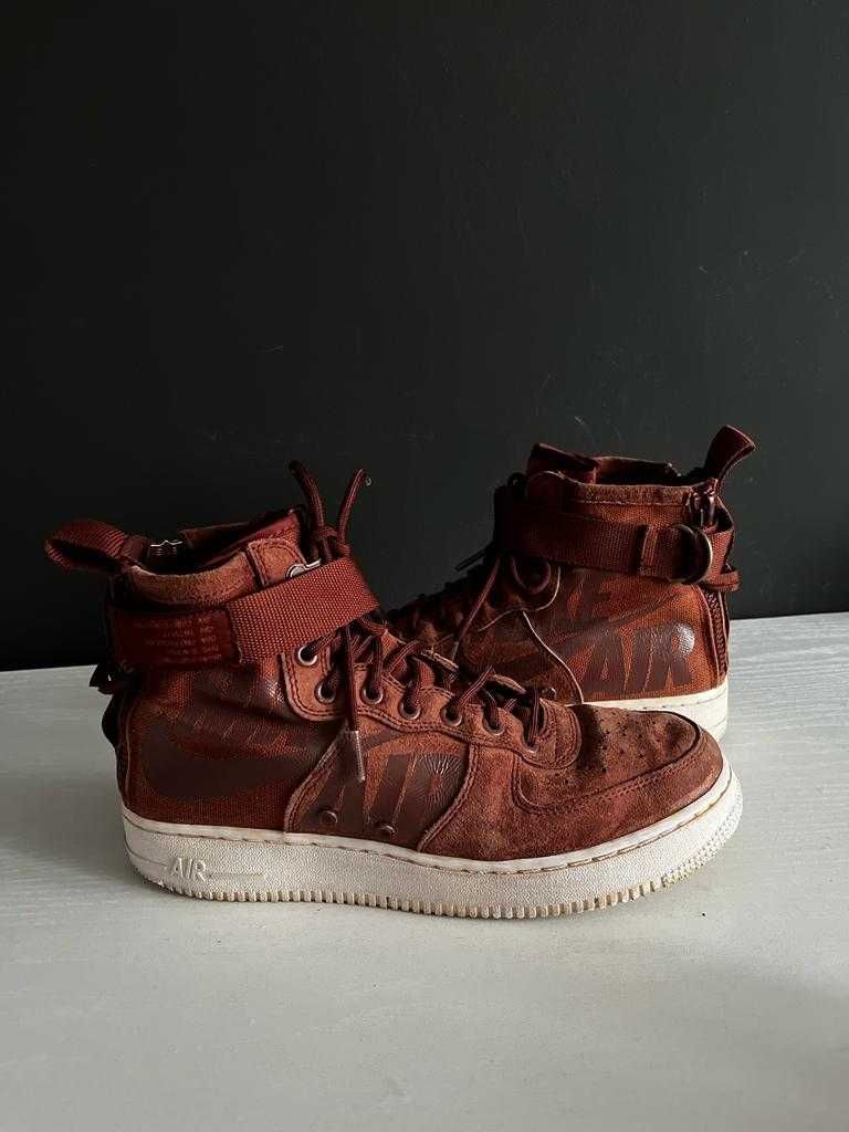 Nike SF Air Force 1 MID Pueblo Brown