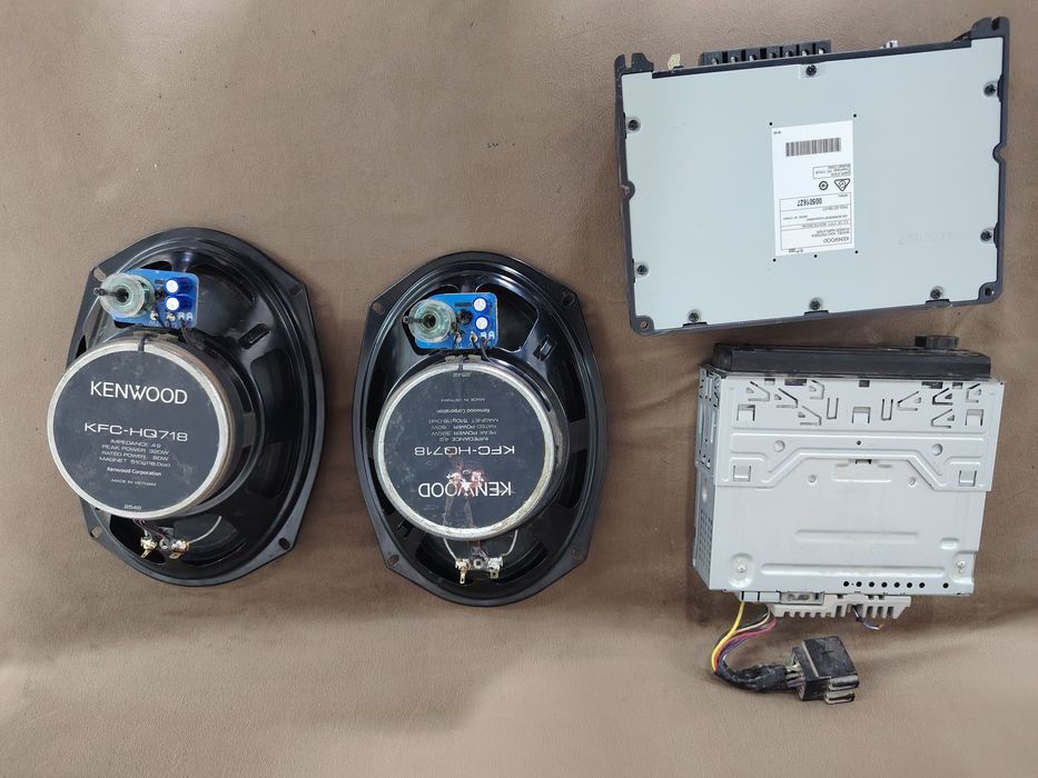 Пионер магнитофон, Кенвуд колонка ва усилитель сот