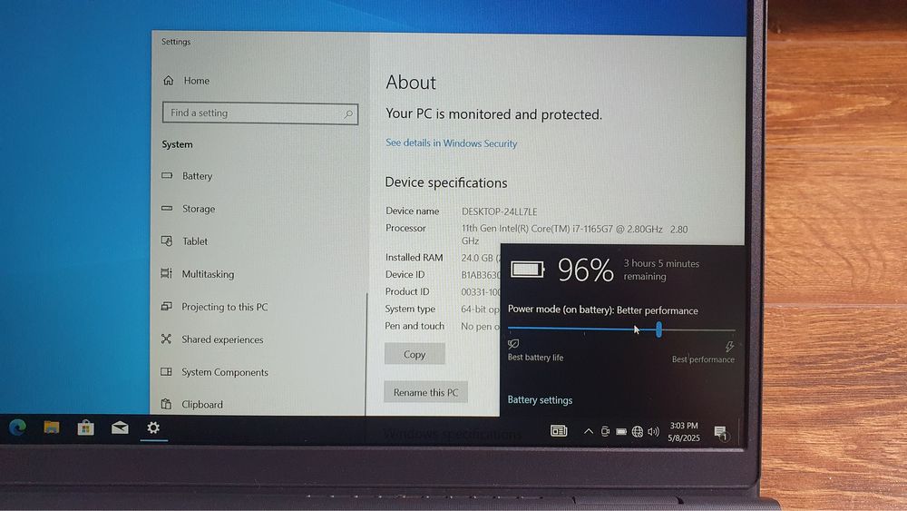 Dell Vostro 15 3510 intel i7 24GB RAM Nvidia MX350