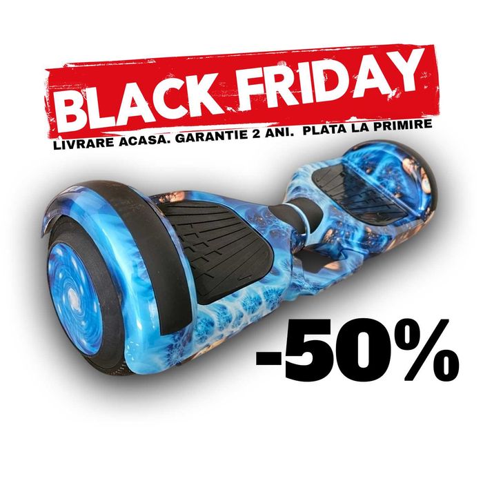 Hoverboard 6.5 inch 2x350w 3.6A -50% BF | NOU | LIVRARE | GARANTIE