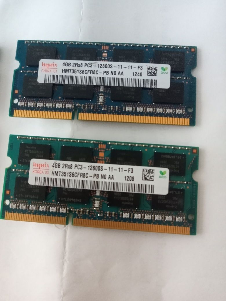 Memorie Ram DDR3  PC3L / PC3  12800S 4GB - Proba si Montaj