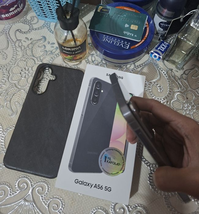Samsung A56 5G Black 8/128GB Vetnam Orginal Ideal Tel Sotiladi.!