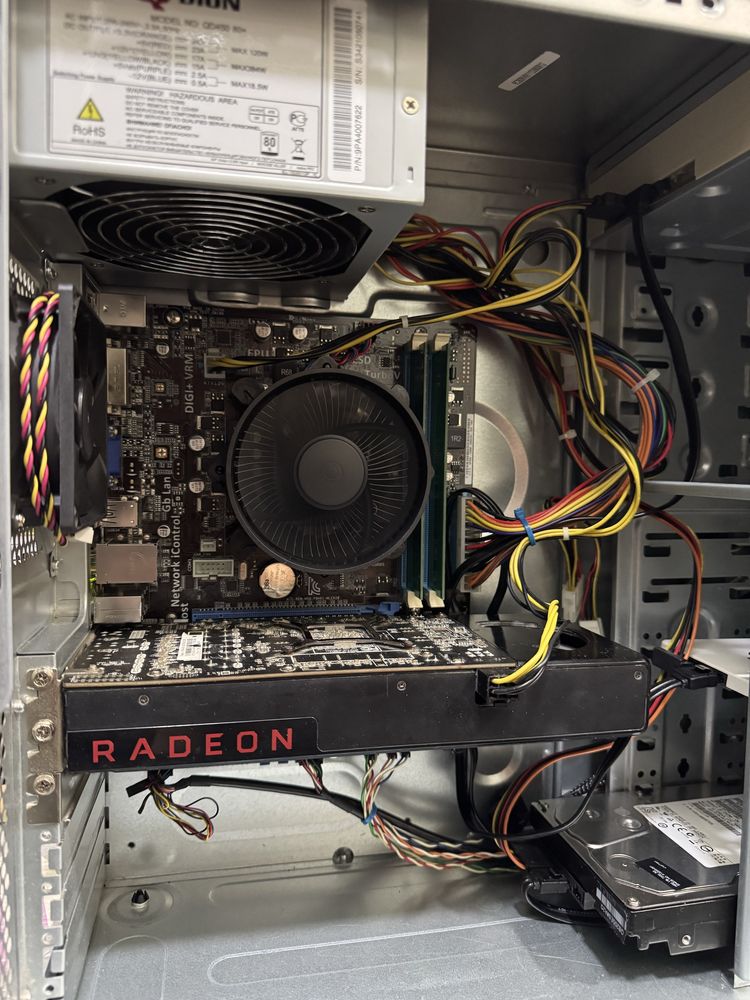 Системный блок Core i5 3470+ RX 580