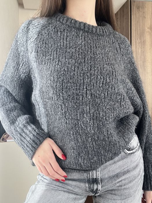 Пуловер Zara, сив