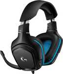 Гейминг слушалки Logitech - G432 с кабел, Черни, 7.1 съраунд звук, DTS