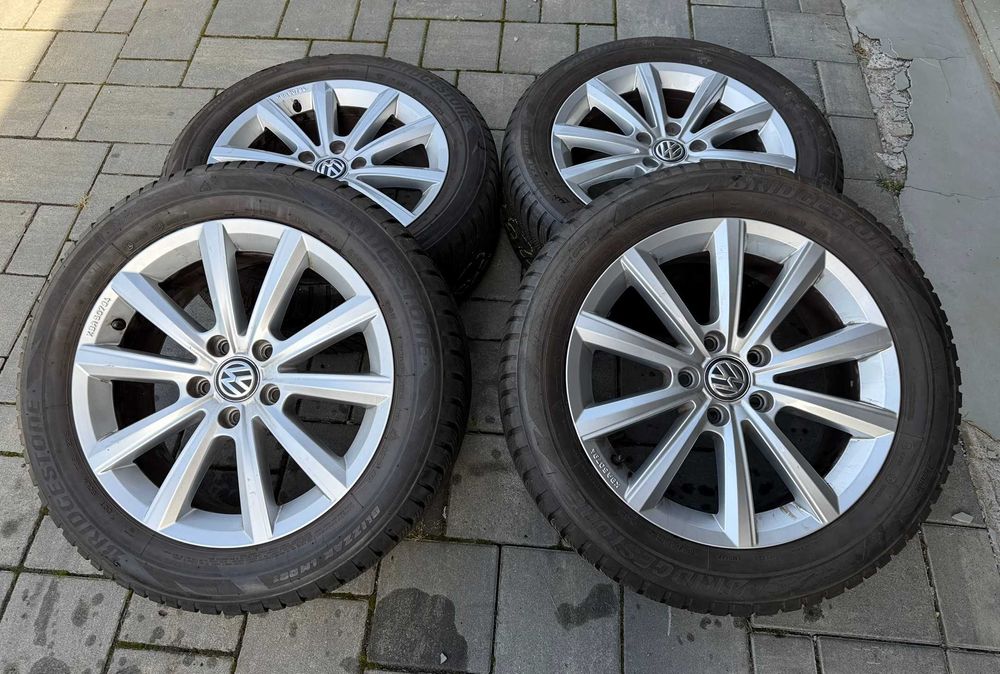 Roti cu jante originale VW Troc Merano si anv iarna 215 55 17
