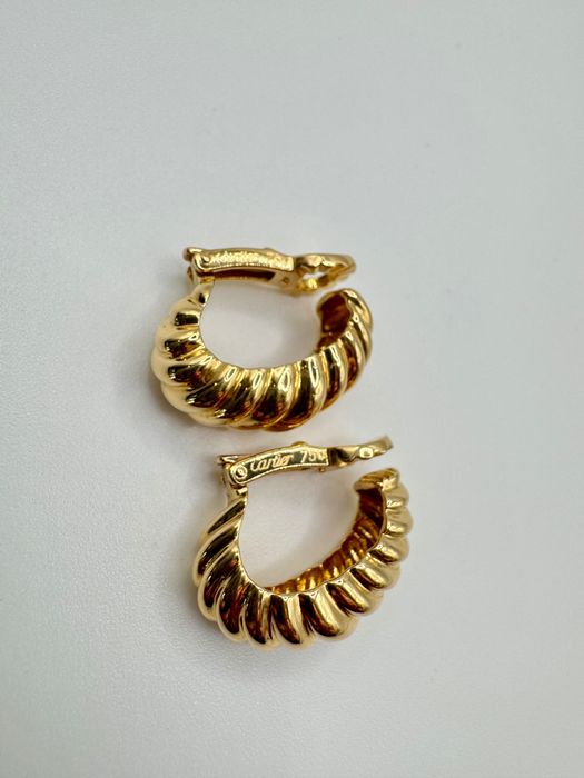 Обеци Cartier златни