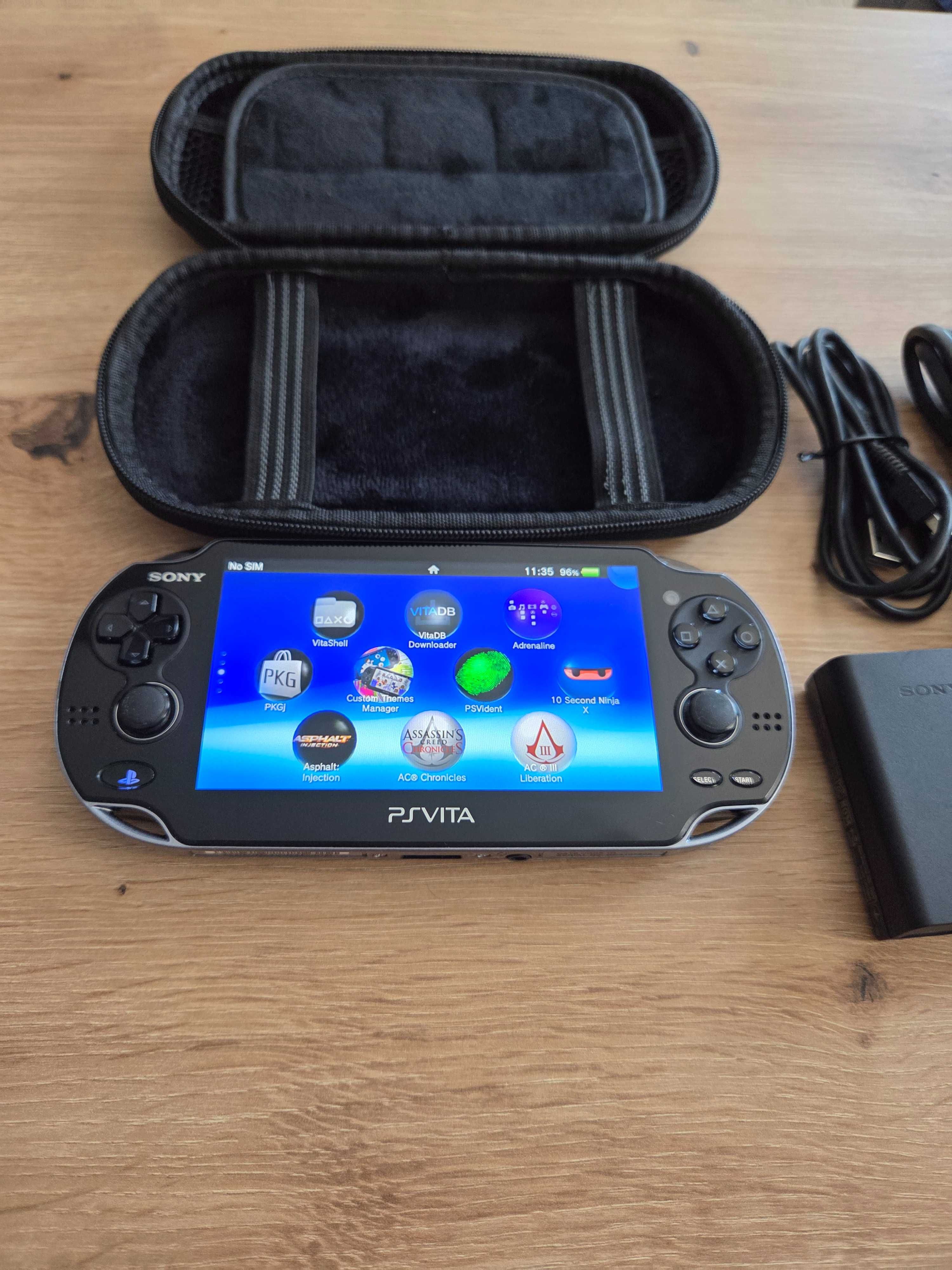 Joc de copii PS Vita Oled PCH-1004 modat cu SD2VITA 128gb impecabil